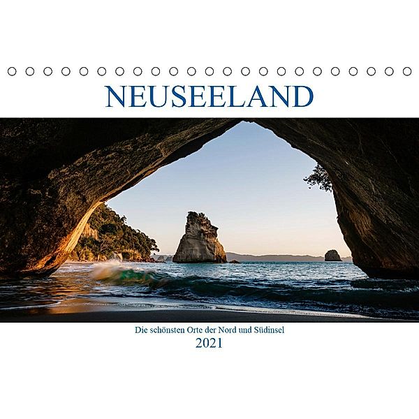 Neuseeland - Die schönsten Orte der Nord- und Südinsel (Tischkalender 2021 DIN A5 quer), Igor Kondler
