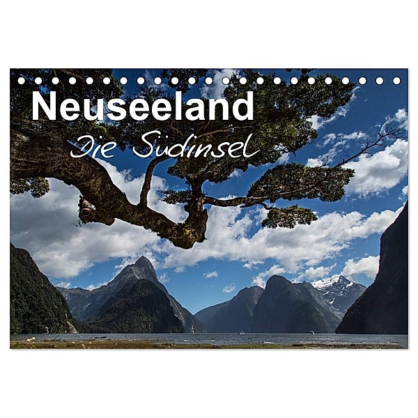Neuseeland - Die Südinsel (Tischkalender 2024 DIN A5 quer), CALVENDO Monatskalender, Ferry Böhme