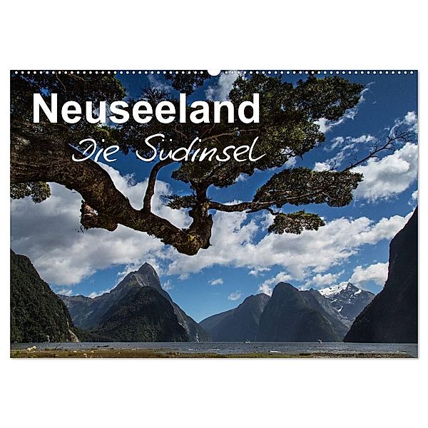 Neuseeland - Die Südinsel (Wandkalender 2024 DIN A2 quer), CALVENDO Monatskalender, Ferry Böhme
