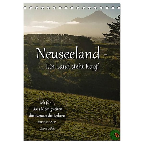 Neuseeland - Ein Land steht Kopf (Tischkalender 2024 DIN A5 hoch), CALVENDO Monatskalender, Alexandra Burdis