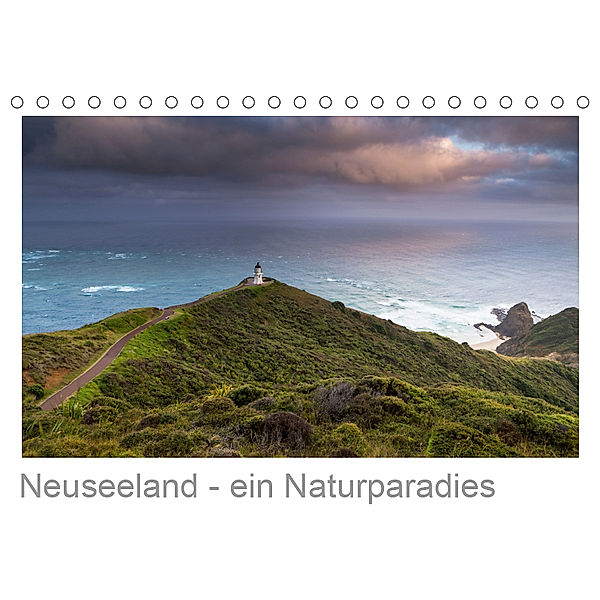 Neuseeland - ein Naturparadies (Tischkalender 2019 DIN A5 quer), Kalender365.com