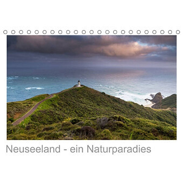 Neuseeland - ein Naturparadies (Tischkalender 2022 DIN A5 quer), Kalender365.com