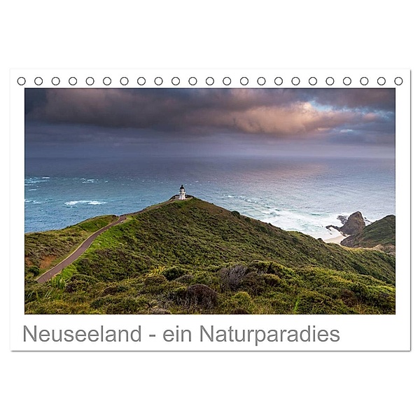 Neuseeland - ein Naturparadies (Tischkalender 2024 DIN A5 quer), CALVENDO Monatskalender, Kalender365.com
