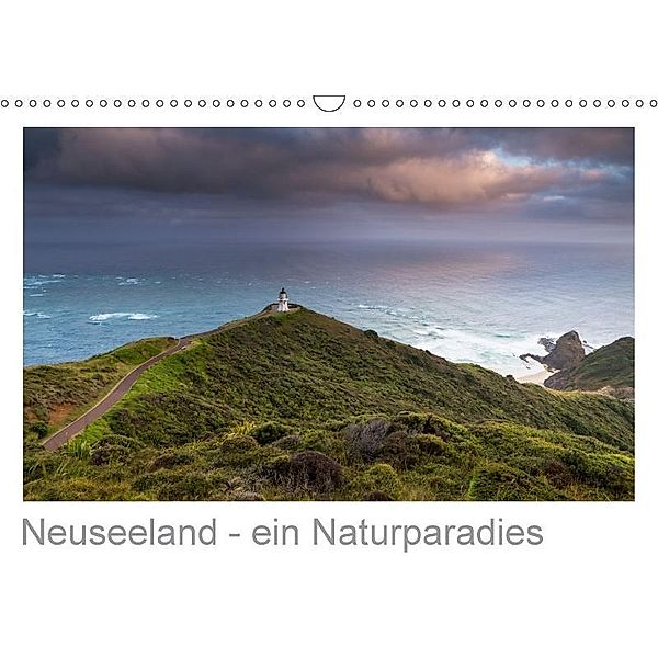 Neuseeland - ein Naturparadies (Wandkalender 2017 DIN A3 quer), Kalender365.com