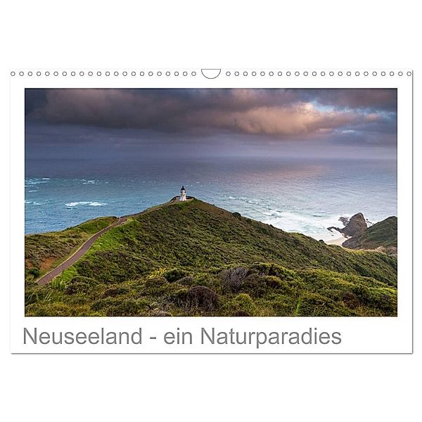Neuseeland - ein Naturparadies (Wandkalender 2024 DIN A3 quer), CALVENDO Monatskalender, Kalender365.com