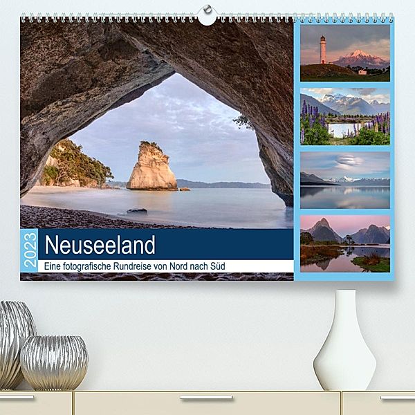 Neuseeland - Eine fotografische Rundreise von Nord nach Süd (Premium, hochwertiger DIN A2 Wandkalender 2023, Kunstdruck, Joana Kruse