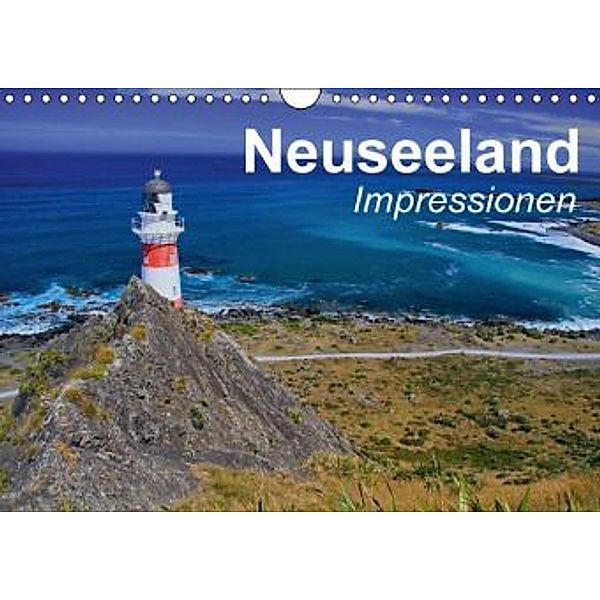 Neuseeland - Impressionen (Wandkalender 2016 DIN A4 quer), Elisabeth Stanzer