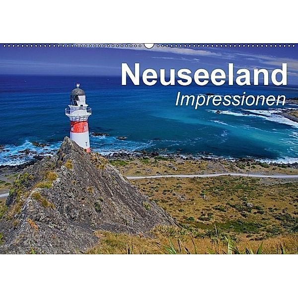 Neuseeland - Impressionen (Wandkalender 2017 DIN A2 quer), Elisabeth Stanzer
