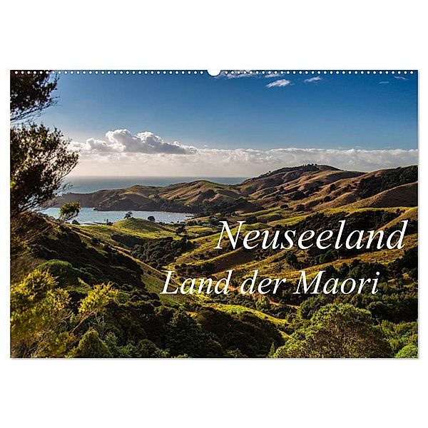 Neuseeland - Land der Maori (Wandkalender 2024 DIN A2 quer), CALVENDO Monatskalender, Thomas Klinder