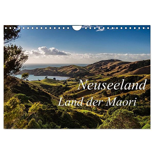 Neuseeland - Land der Maori (Wandkalender 2024 DIN A4 quer), CALVENDO Monatskalender, Thomas Klinder