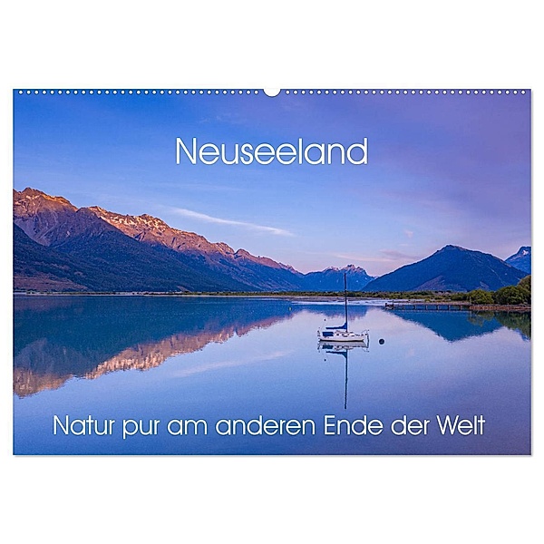 Neuseeland - Natur pur am anderen Ende der Welt (Wandkalender 2024 DIN A2 quer), CALVENDO Monatskalender, Peter Schürholz