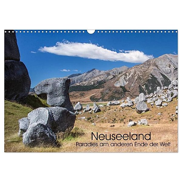 Neuseeland - Paradies am anderen Ende der Welt (Wandkalender 2024 DIN A3 quer), CALVENDO Monatskalender, Sebastian Warneke