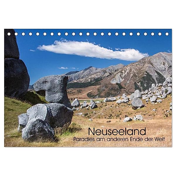 Neuseeland - Paradies am anderen Ende der Welt (Tischkalender 2024 DIN A5 quer), CALVENDO Monatskalender, Sebastian Warneke