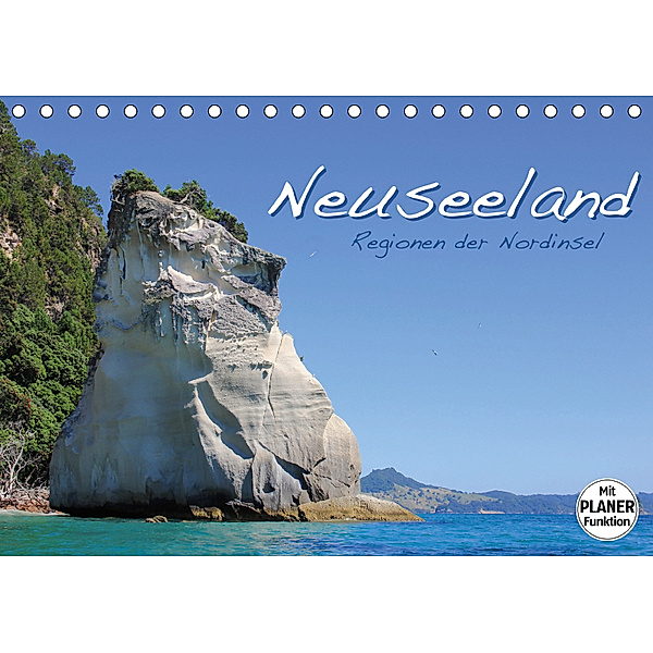 Neuseeland - Regionen der Nordinsel (Tischkalender 2019 DIN A5 quer), Jana Thiem-Eberitsch