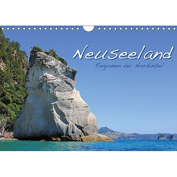 Neuseeland - Regionen der Nordinsel (Wandkalender 2019 DIN A4 quer), Jana Thiem-Eberitsch