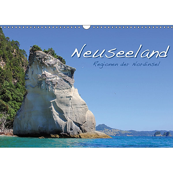 Neuseeland - Regionen der Nordinsel (Wandkalender 2019 DIN A3 quer), Jana Thiem-Eberitsch