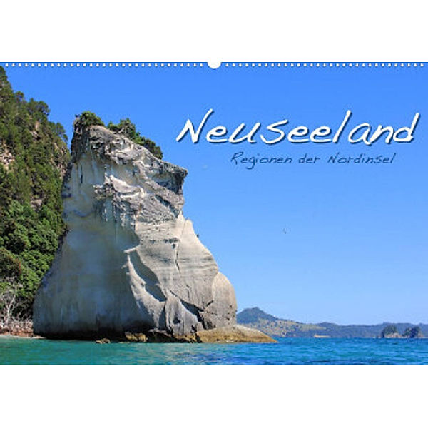Neuseeland - Regionen der Nordinsel (Wandkalender 2023 DIN A2 quer), Jana Thiem-Eberitsch