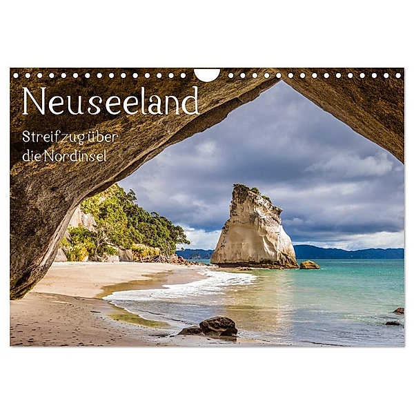 Neuseeland - Streifzug über die Nordinsel (Wandkalender 2024 DIN A4 quer), CALVENDO Monatskalender, Thomas Klinder