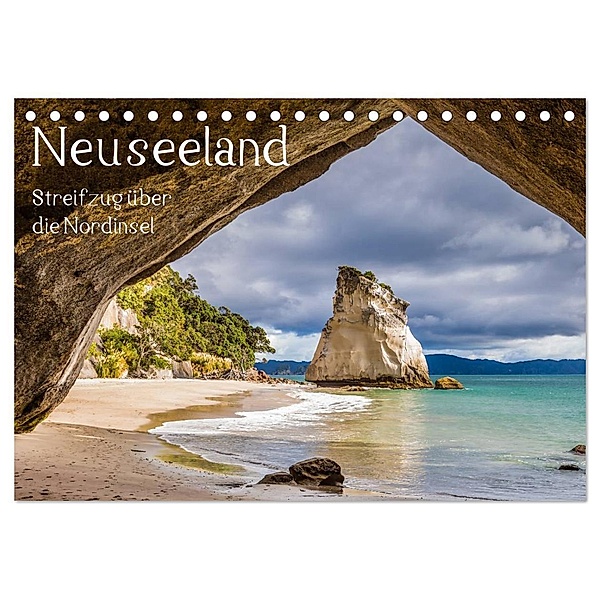 Neuseeland - Streifzug über die Nordinsel (Tischkalender 2024 DIN A5 quer), CALVENDO Monatskalender, Thomas Klinder