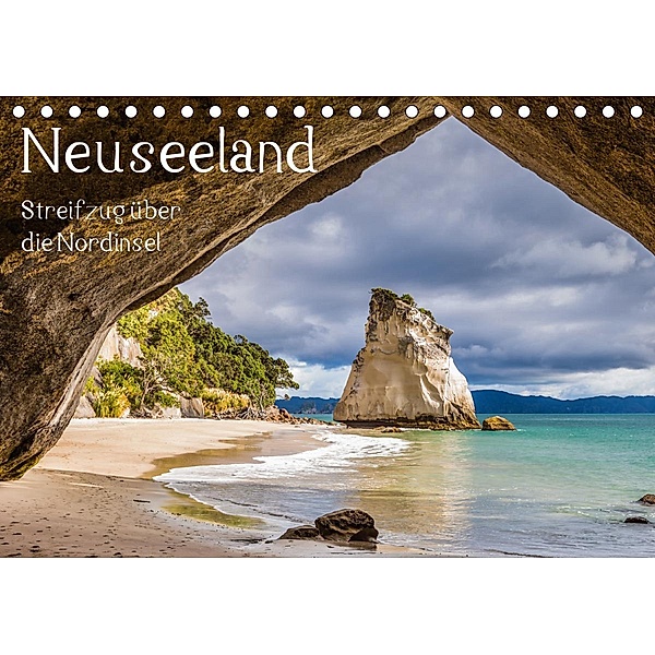 Neuseeland - Streifzug über die Nordinsel / CH-Version (Tischkalender 2021 DIN A5 quer), Thomas Klinder