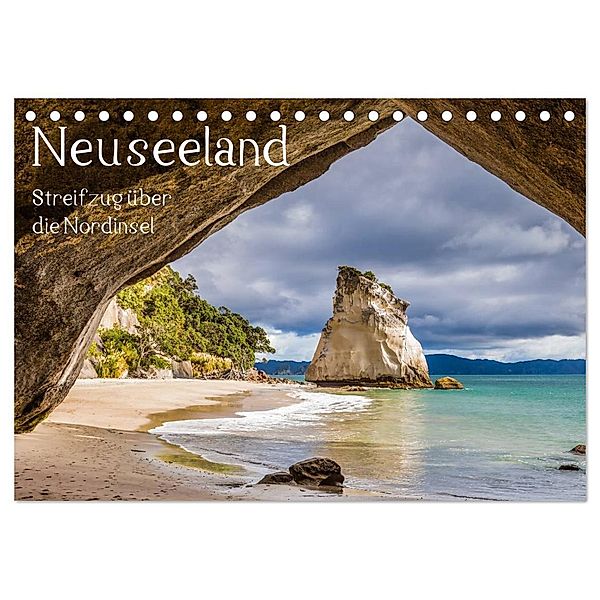 Neuseeland - Streifzug über die Nordinsel / CH-Version (Tischkalender 2024 DIN A5 quer), CALVENDO Monatskalender, Thomas Klinder