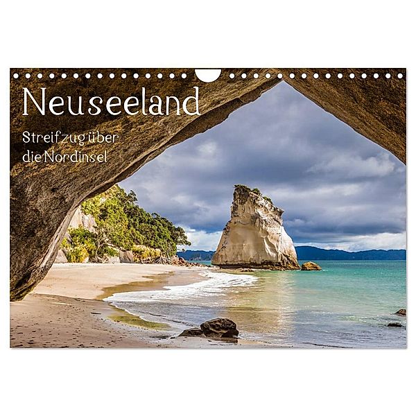 Neuseeland - Streifzug über die Nordinsel / CH-Version (Wandkalender 2025 DIN A4 quer), CALVENDO Monatskalender, Calvendo, Thomas Klinder