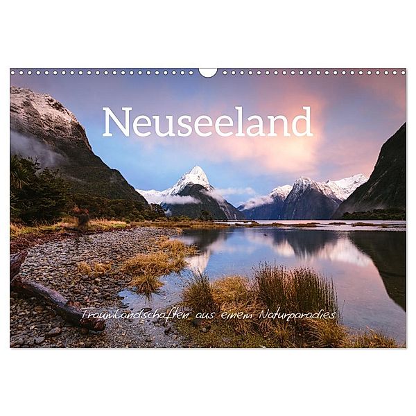 Neuseeland - Traumlandschaften aus einem Naturparadies (Wandkalender 2024 DIN A3 quer), CALVENDO Monatskalender, Matteo Colombo