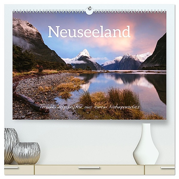 Neuseeland - Traumlandschaften aus einem Naturparadies (hochwertiger Premium Wandkalender 2025 DIN A2 quer), Kunstdruck in Hochglanz, Calvendo, Matteo Colombo