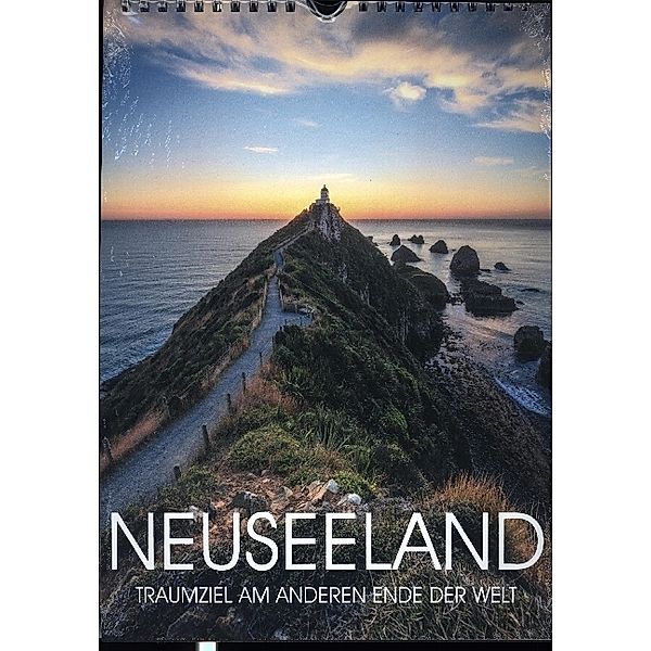 NEUSEELAND - TRAUMZIEL AM ANDEREN ENDE DER WELT (Wandkalender 2024 DIN A4 hoch), CALVENDO Monatskalender, Calvendo, Jean Claude Castor I 030mm-photography