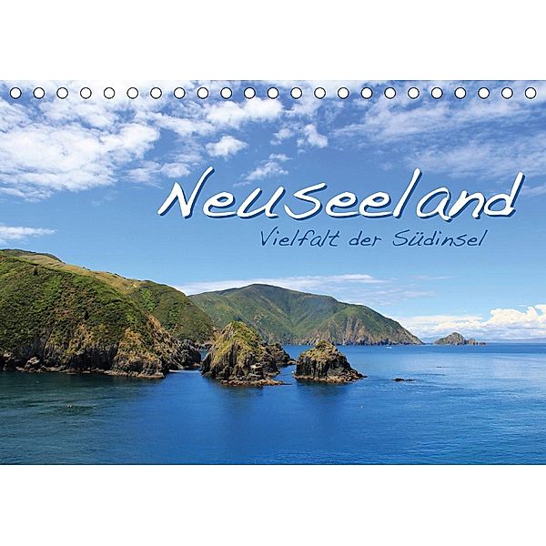 Neuseeland - Vielfalt der Südinsel (Tischkalender 2021 DIN A5 quer), Jana Thiem-Eberitsch