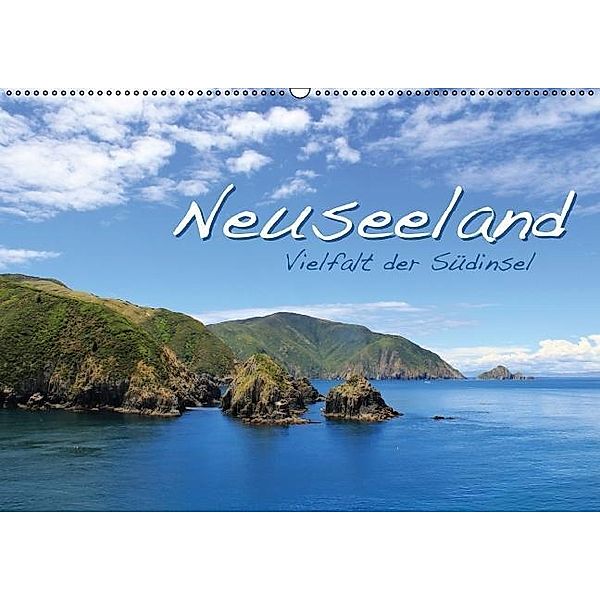 Neuseeland - Vielfalt der Südinsel (Wandkalender 2017 DIN A2 quer), Jana Thiem-Eberitsch