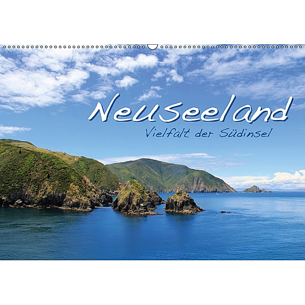 Neuseeland - Vielfalt der Südinsel (Wandkalender 2019 DIN A2 quer), Jana Thiem-Eberitsch