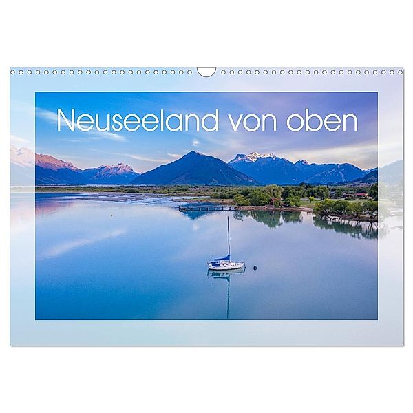 Neuseeland von oben (Wandkalender 2025 DIN A3 quer), CALVENDO Monatskalender, Calvendo, Peter Schürholz