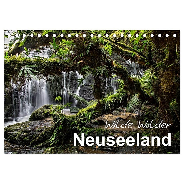 Neuseeland - Wilde Wälder (Tischkalender 2025 DIN A5 quer), CALVENDO Monatskalender, Calvendo, Ferry Böhme
