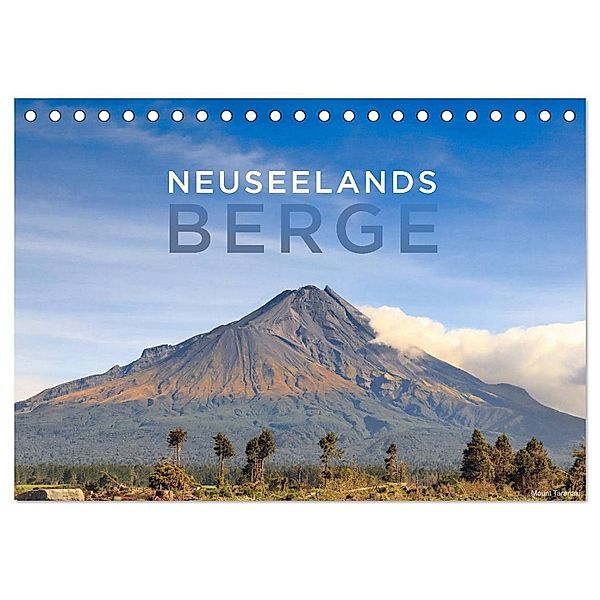 Neuseelands Berge (Tischkalender 2024 DIN A5 quer), CALVENDO Monatskalender, frasy Photography