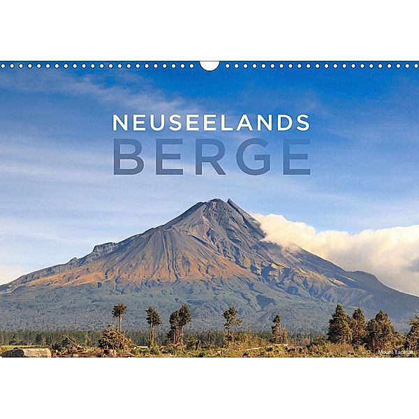 Neuseelands Berge (Wandkalender 2020 DIN A3 quer), frasy Photography