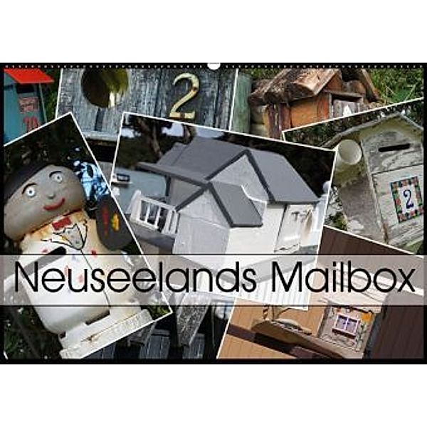 Neuseelands Mailbox (Wandkalender 2016 DIN A2 quer), Flori0