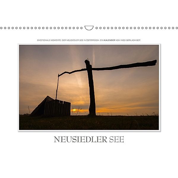 Neusiedler See / CH-Version (Wandkalender 2018 DIN A3 quer), Ingo Gerlach, Ingo Gerlach GDT