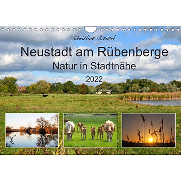Neustadt am Rübenberge Natur in Stadtnähe (Wandkalender 2022 DIN A4 quer), Christine Bienert
