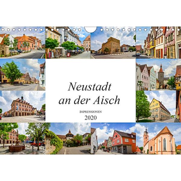 Neustadt an der Aisch Impressionen (Wandkalender 2020 DIN A4 quer), Dirk Meutzner