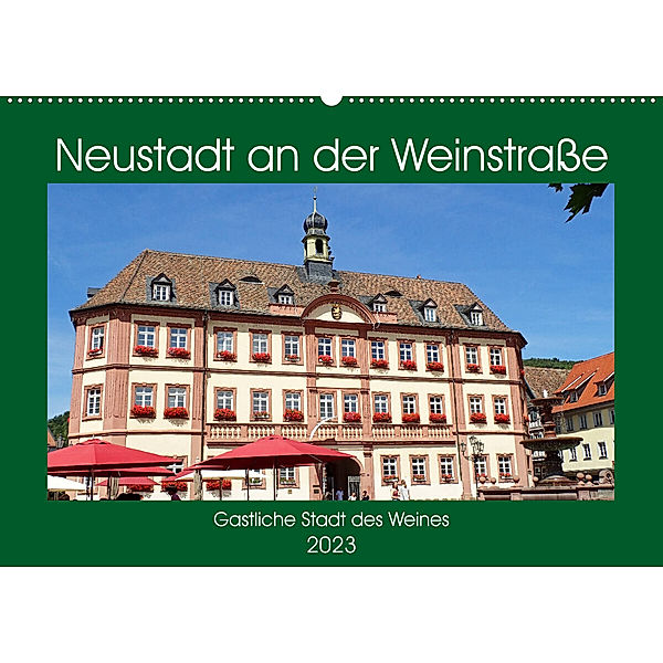 Neustadt an der Weinstrasse Gastliche Stadt des Weines (Wandkalender 2023 DIN A2 quer), Ilona Andersen