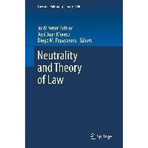 Neutrality and Theory of Law / Law and Philosophy Library
