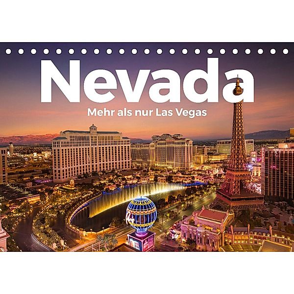 Nevada - Mehr als nur Las Vegas (Tischkalender 2023 DIN A5 quer), Benjamin Lederer