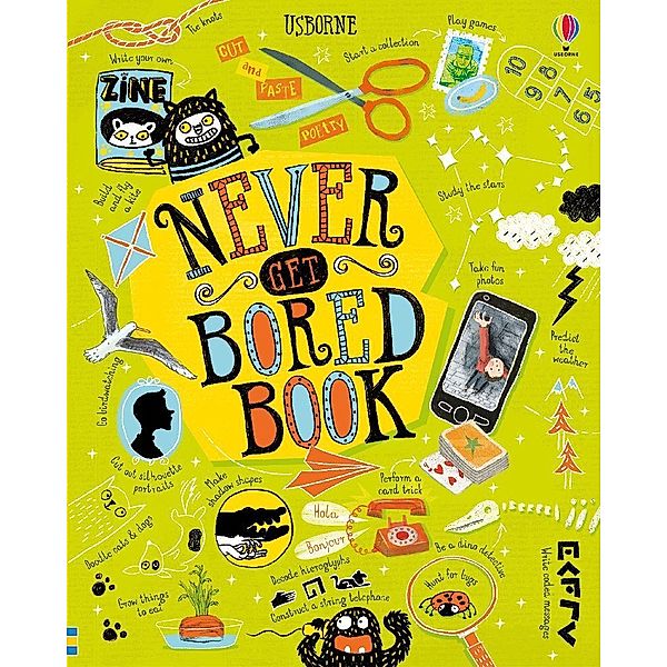 Never Get Bored Book, James Maclaine, Sarah Hull, Lara Bryan
