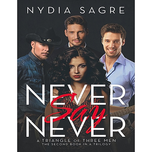 Never Say Never: A Triangle of Three Men the Second Book In a Trilogy, Nydia Sagre