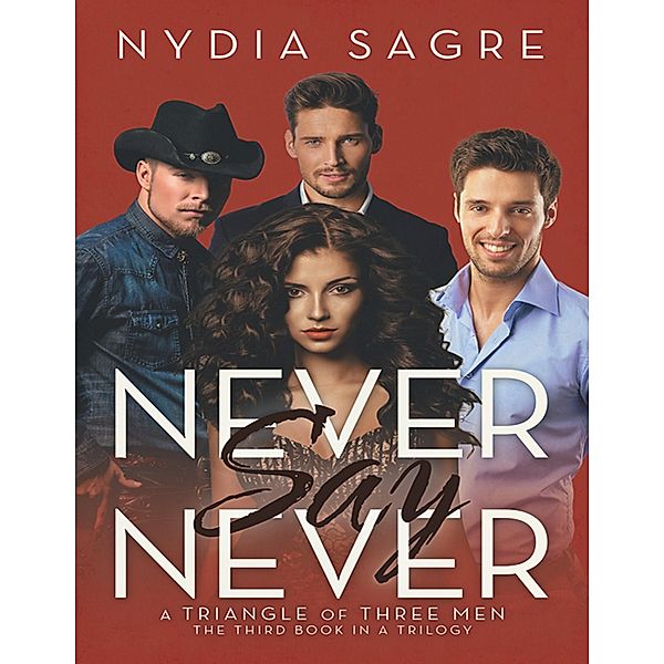 Never Say Never: A Triangle of Three Men the Third Book In a Trilogy, Nydia Sagre