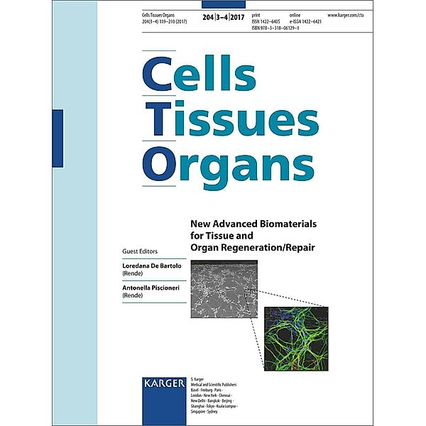 New Advanced Biomaterials for Tissue and Organ Regeneration/Repair