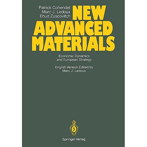 New Advanced Materials, Patrick Cohendet, Marc J. Ledoux, Ehud Zuscovitch