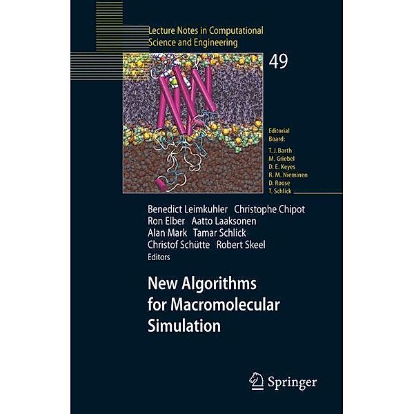 New Algorithms for Macromolecular Simulation