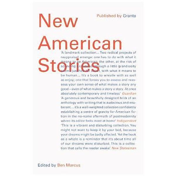 New American Stories, Ben Marcus